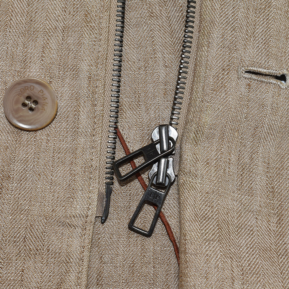Beige Linen Jacket