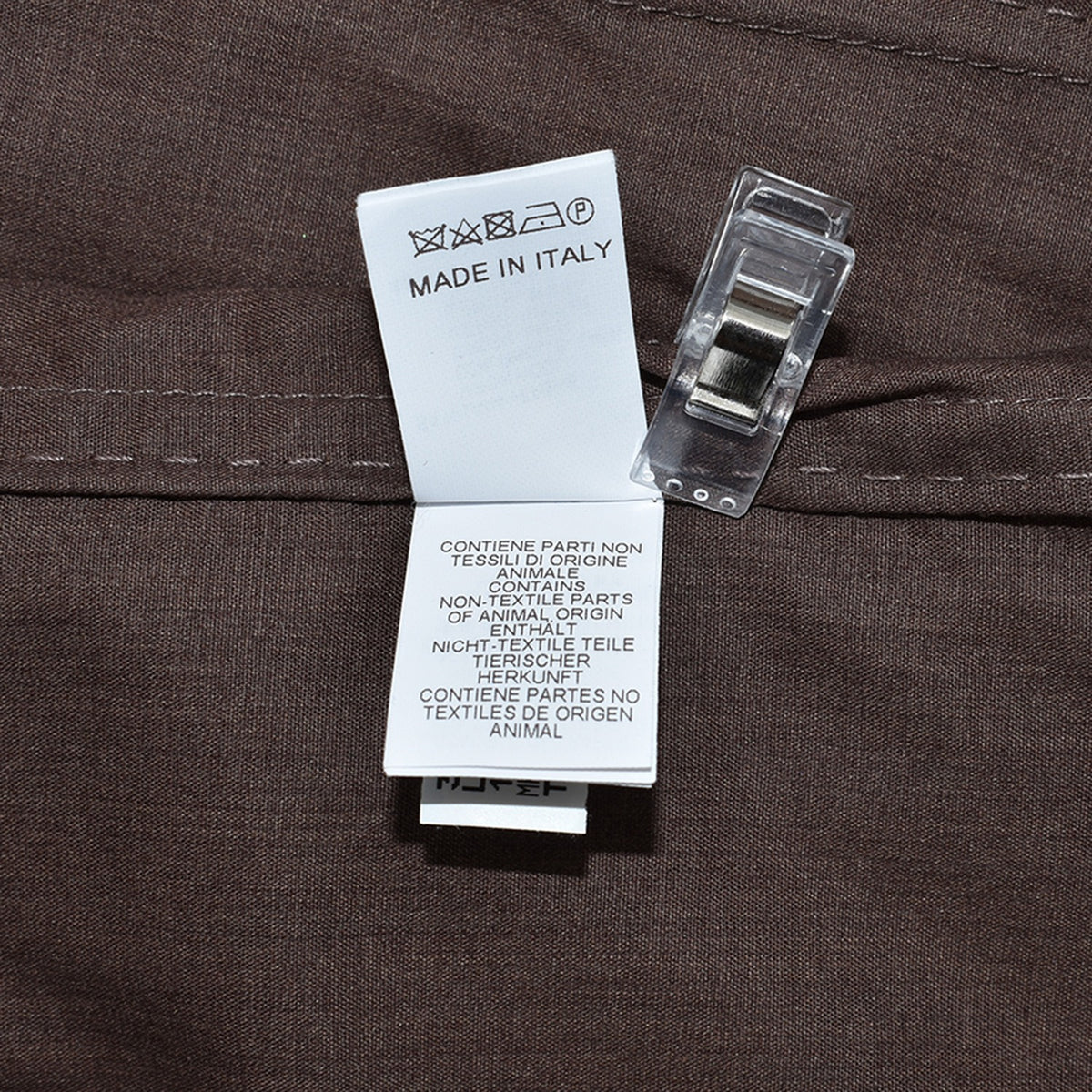 Brown Virgin Wool / Silk Blazer