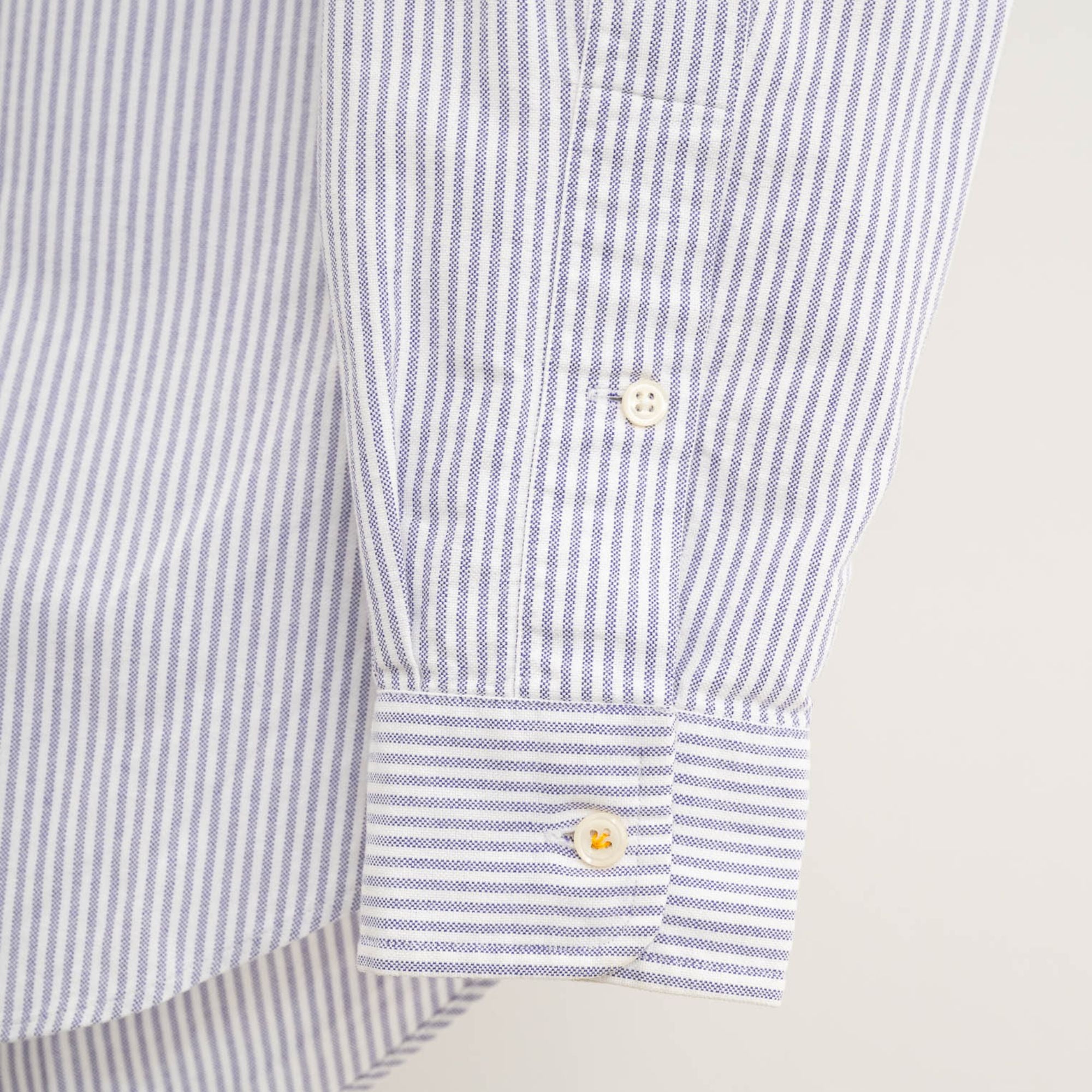 Blue/White Striped Cotton Shirt (S)