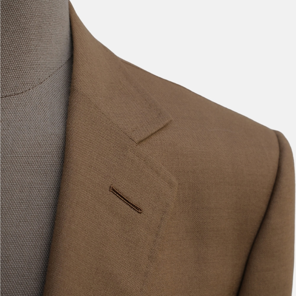 Camel Blazer made of Mohair/Viscose (EU 52)