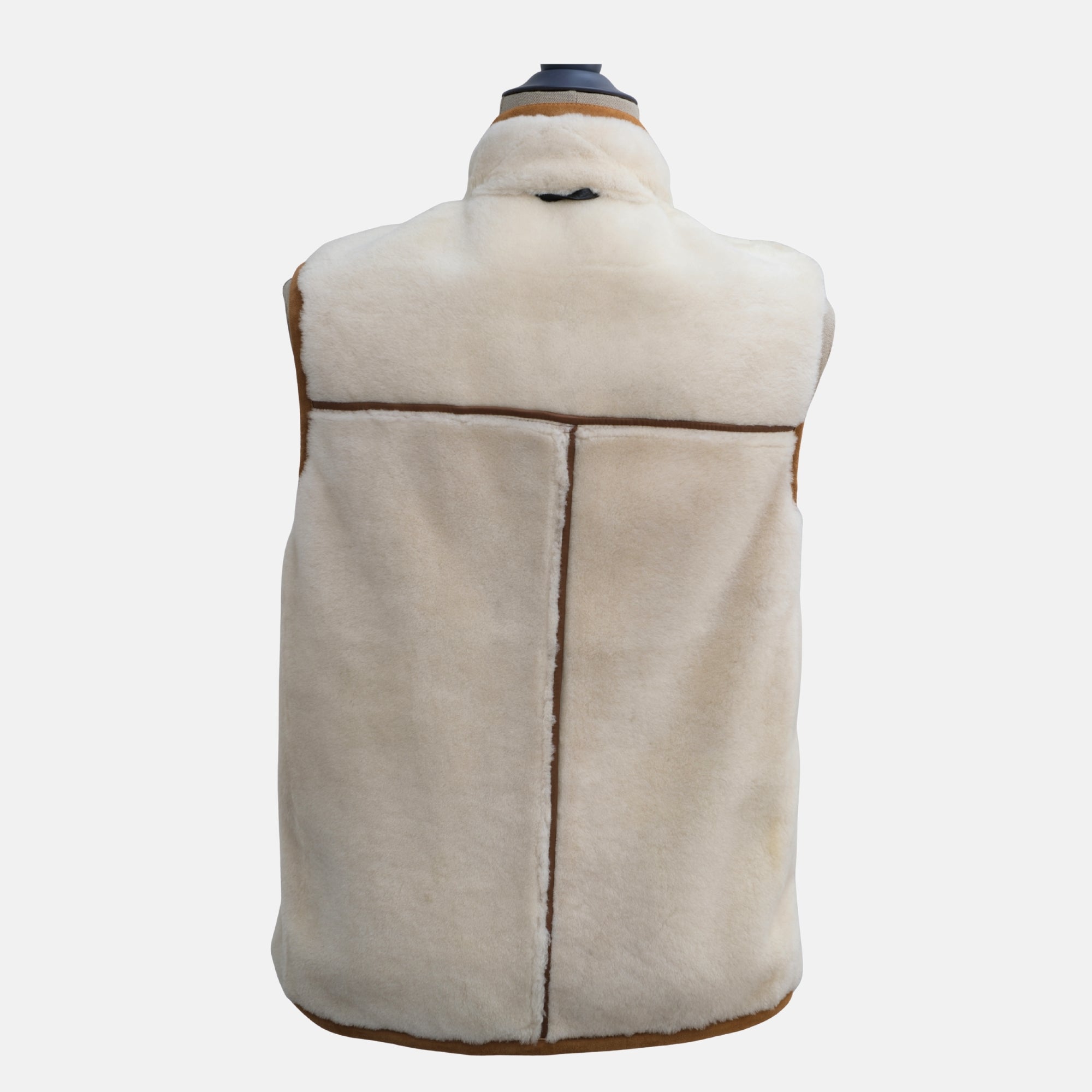 Camel Vest made of Shearlig (S)