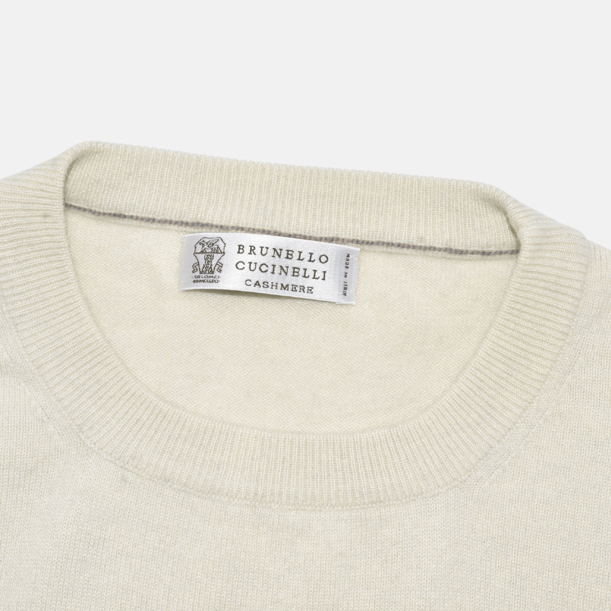 Light Beige Cashmere Sweater (EU 52)