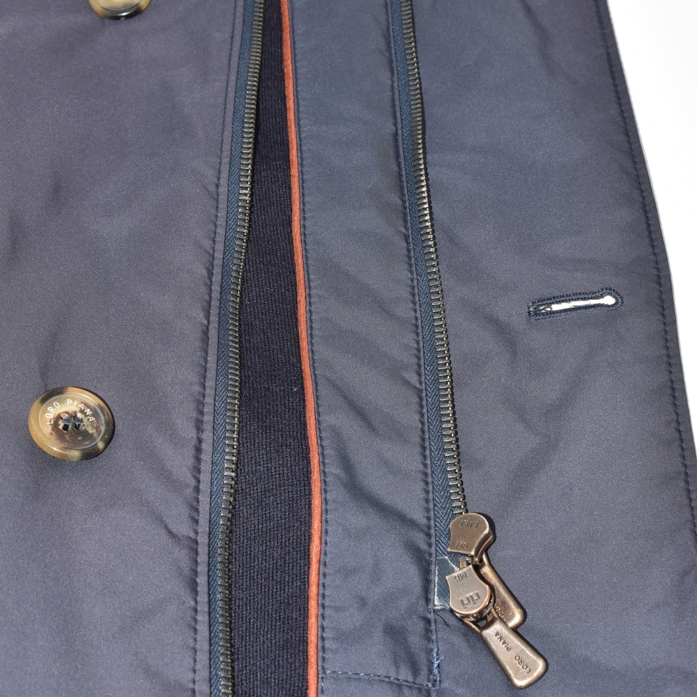 Navy Blue Sebring Coat with Cashmere Lining (XXL)