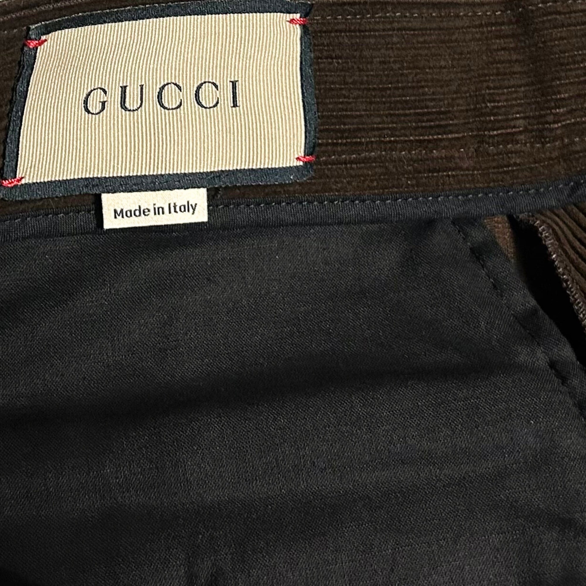Brown Corduroy Pant made of Cotton (EU 54)
