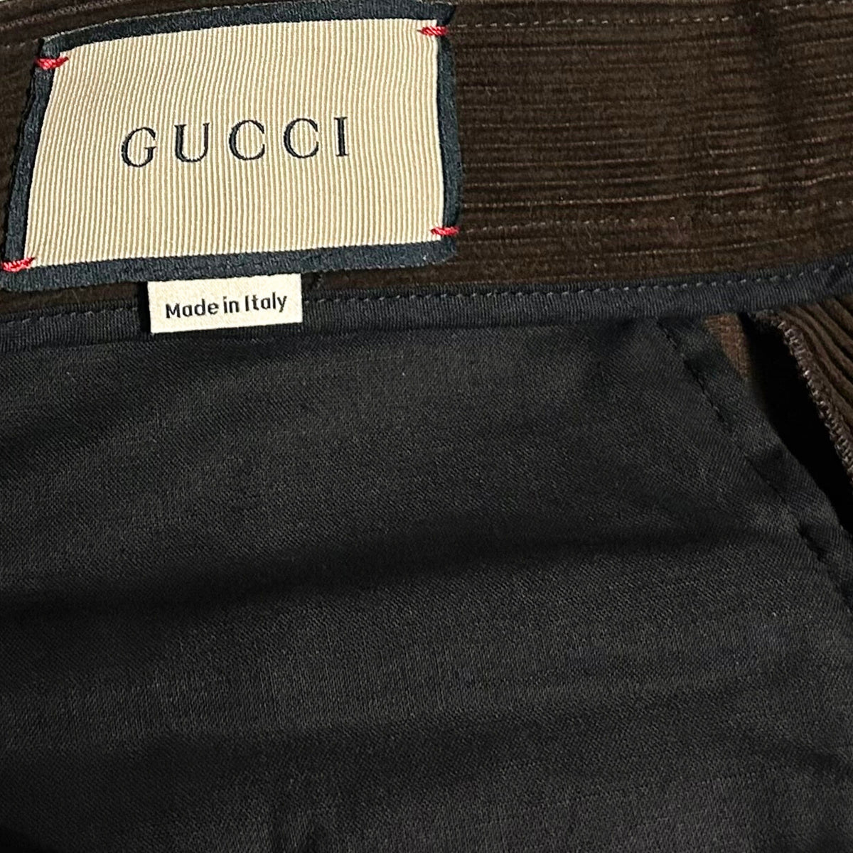 Brown Corduroy Pant made of Cotton (EU 54)