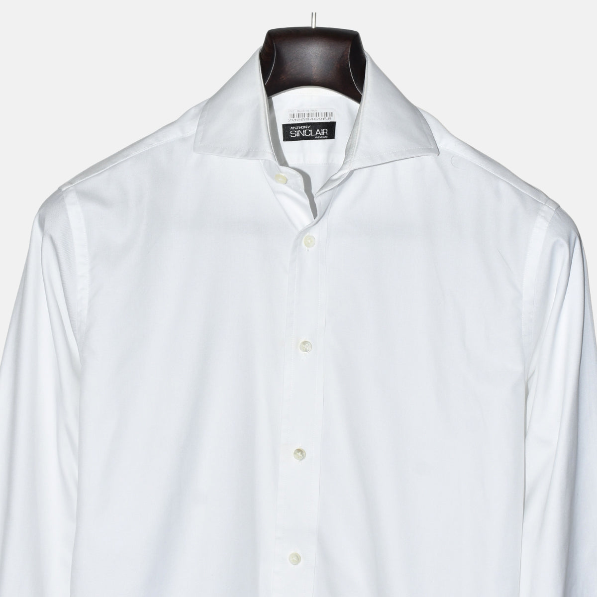 White Cufflinks Shirt made of Cotton (EU 39)