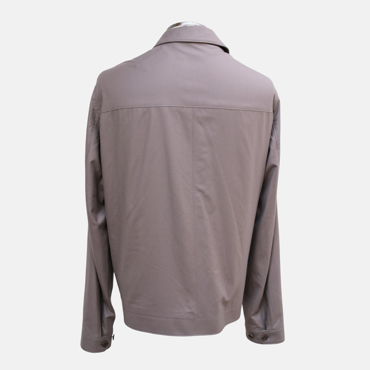 Gray Bomber Jacket made of Virgin Wool (Gift of Kings) (3XL)