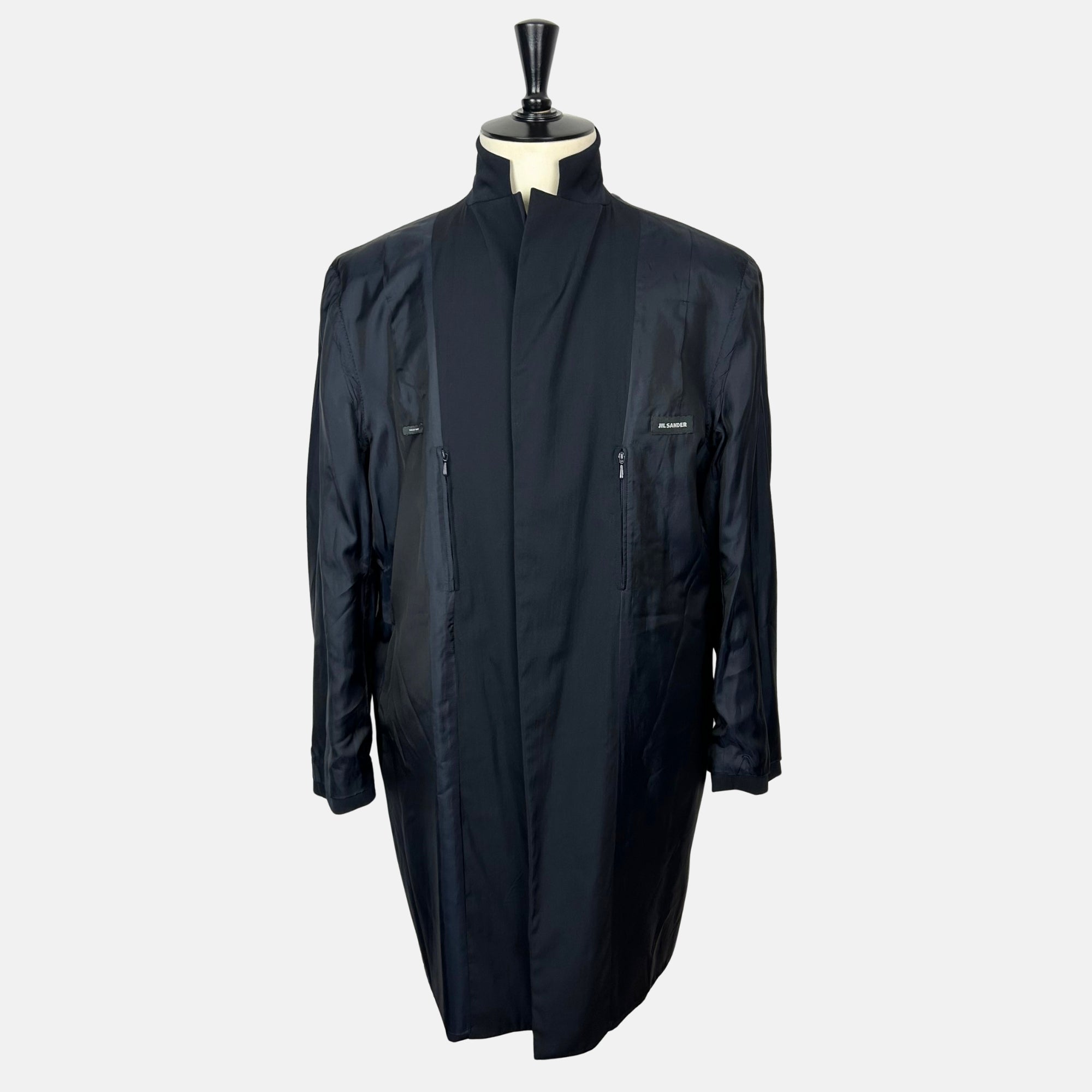 Navy Coat made of Virgin Wool/Polyamide (EU 52)