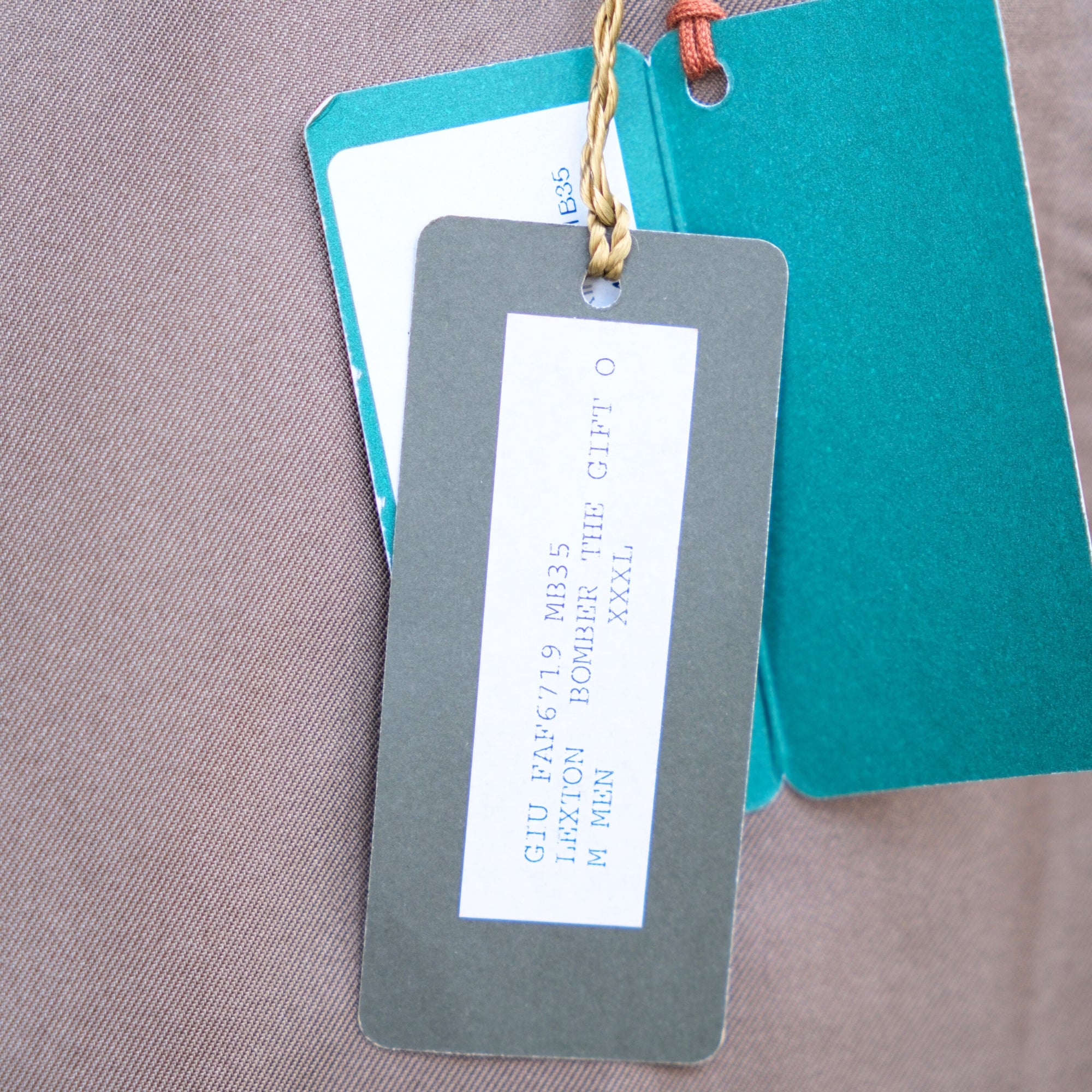 Gray Bomber Jacket made of Virgin Wool (Gift of Kings) (3XL)