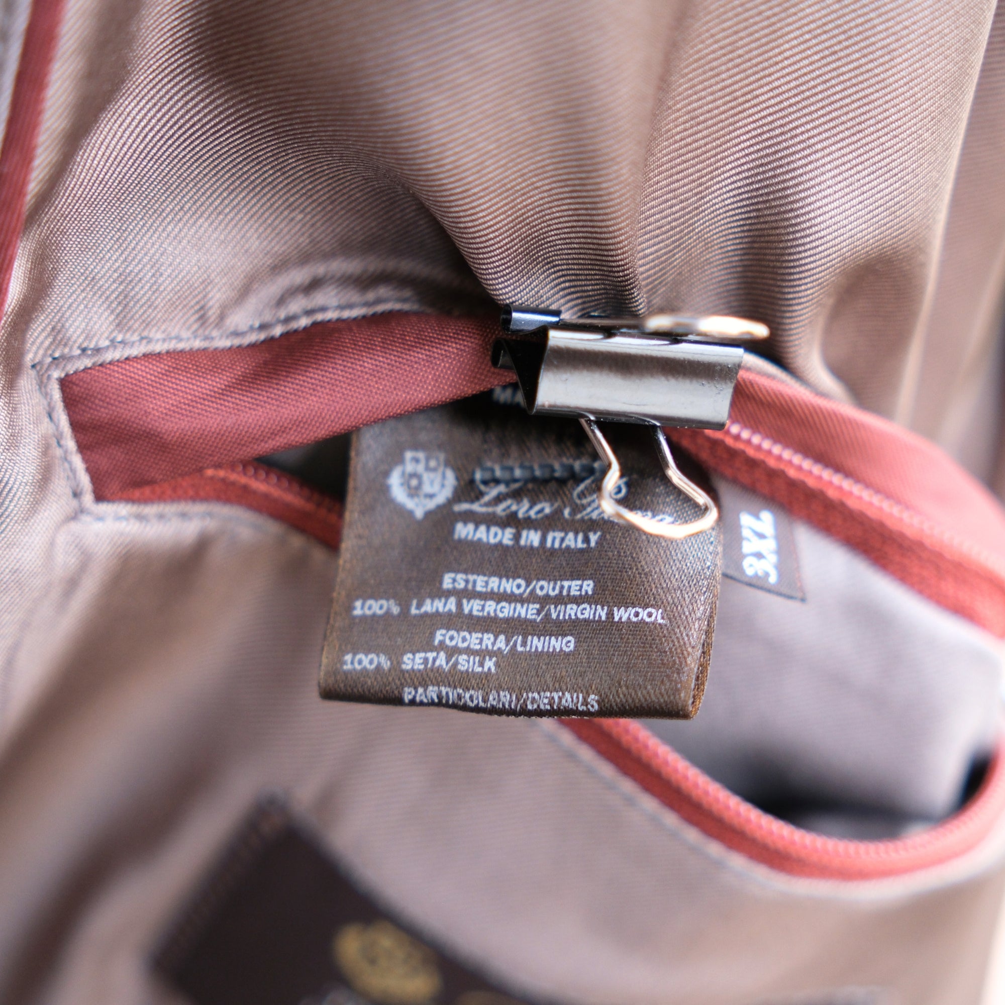 Gray Bomber Jacket made of Virgin Wool (Gift of Kings) (3XL)