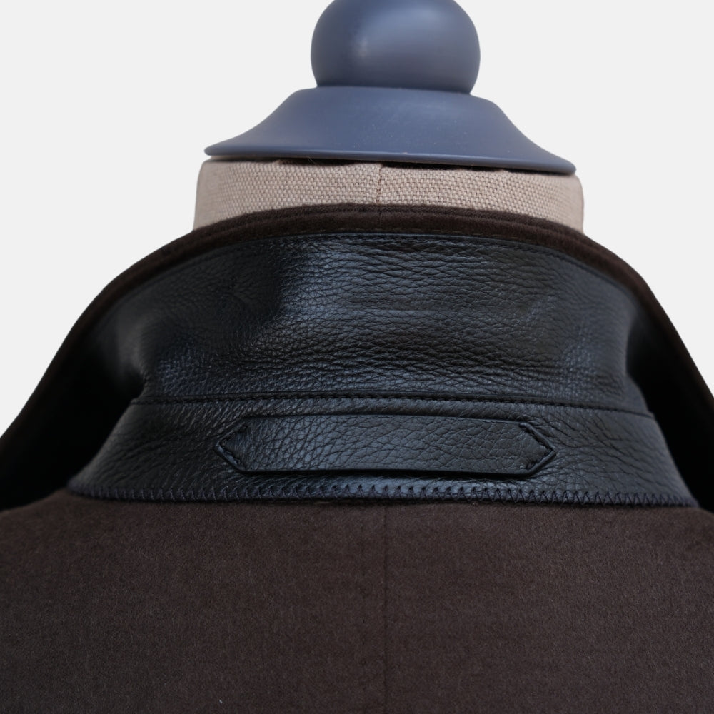 Brown Blazer made of Cashmere (EU 52)