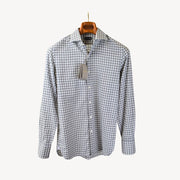 Grey Checked Cotton Shirt (EU 39)