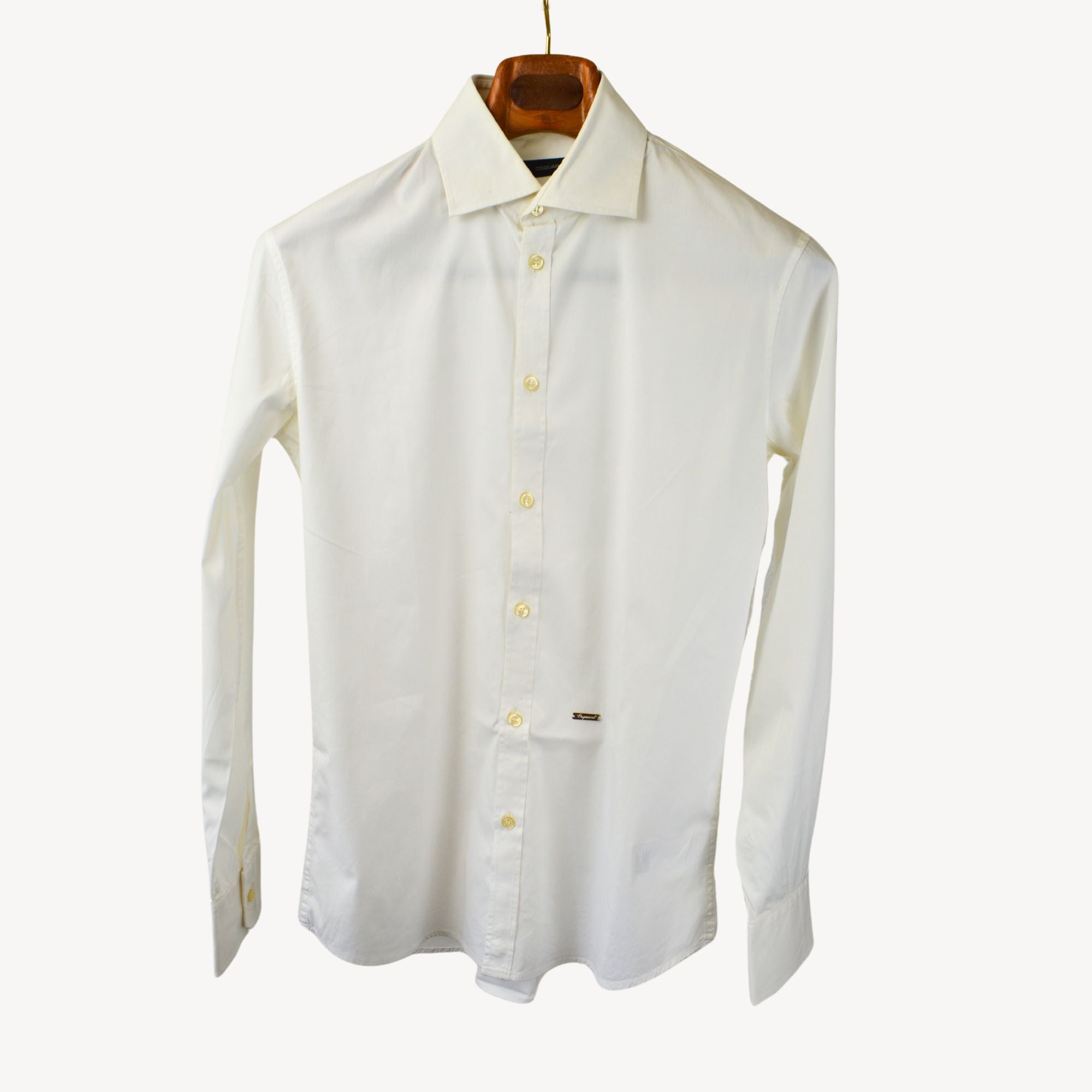 White Cotton Shirt (EU 48)