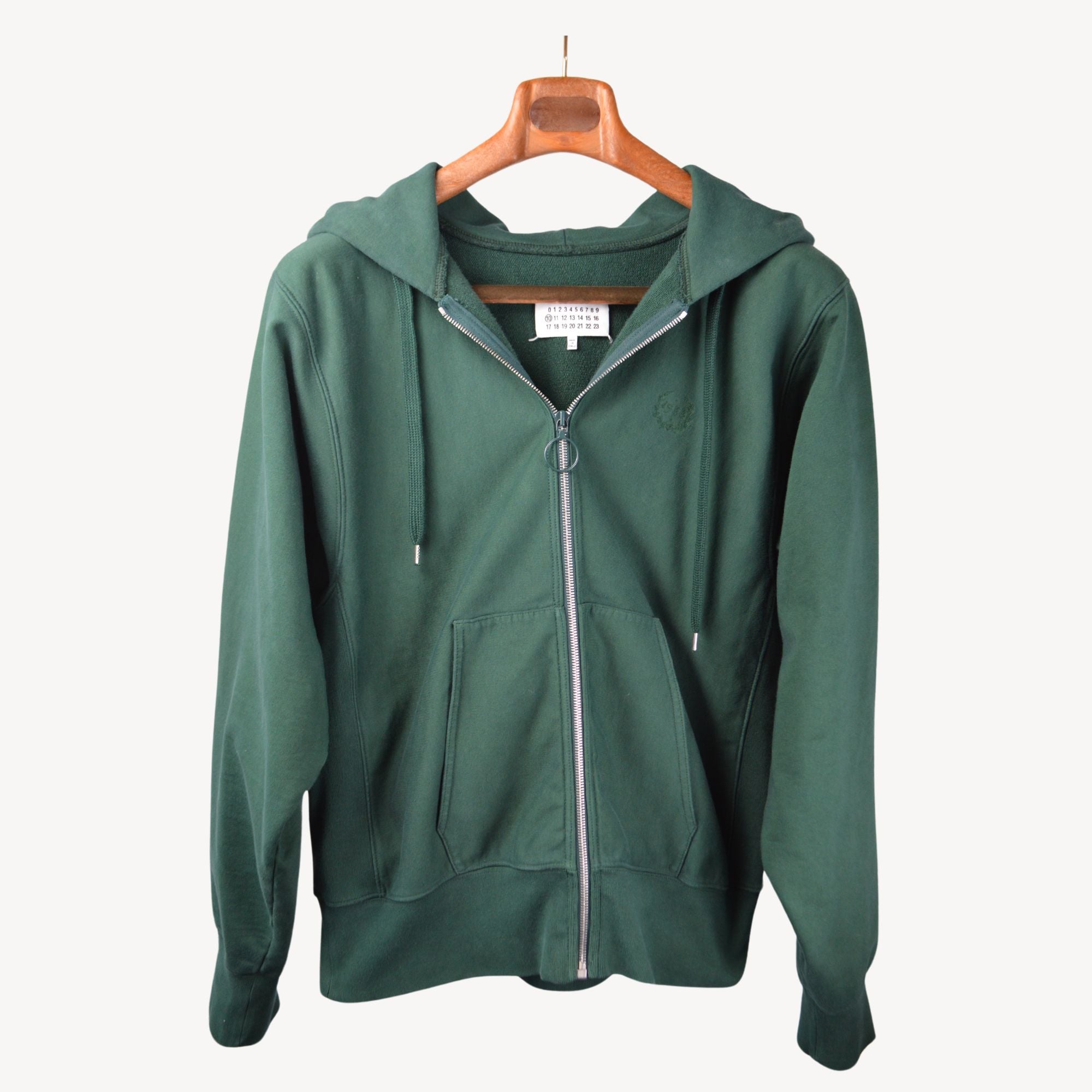 Bottlegreen Hoodie made of Cotton (EU 50/52)