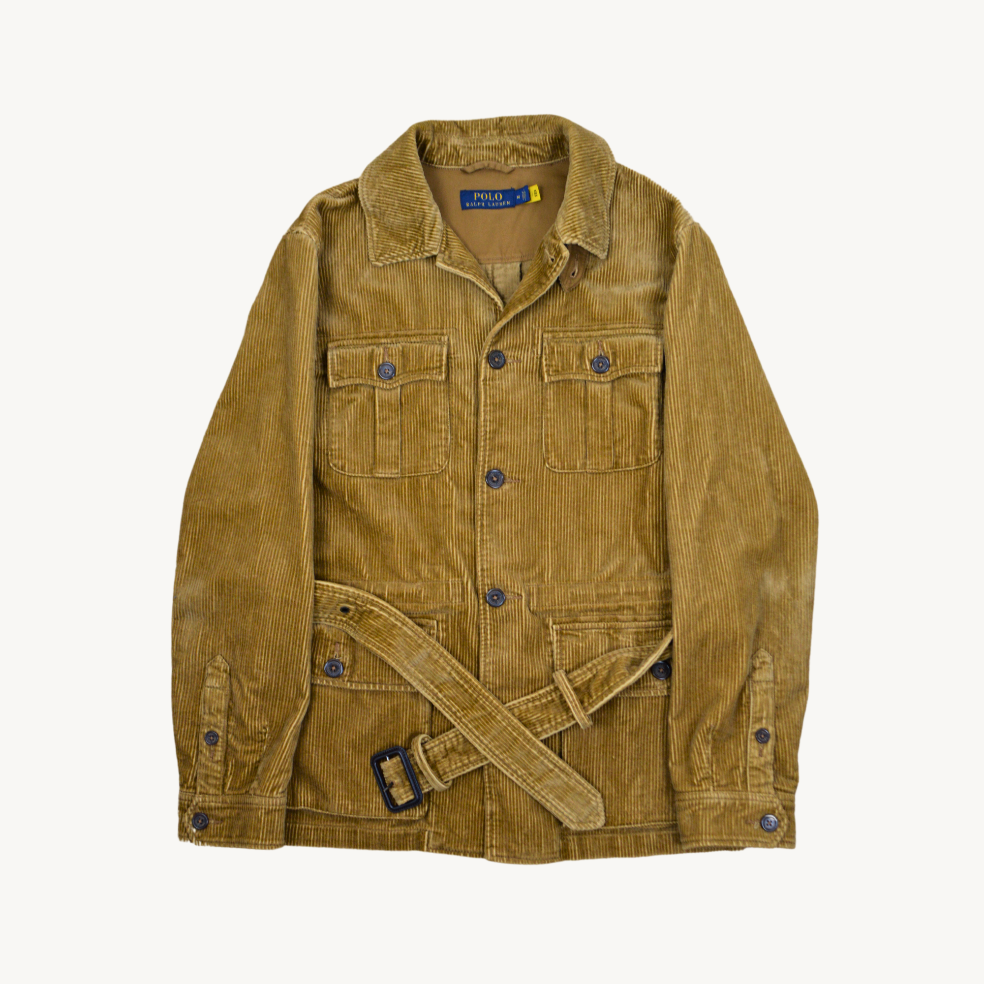 Beige/brown Corduroy Jacket made of Cotton (S, L, XL)