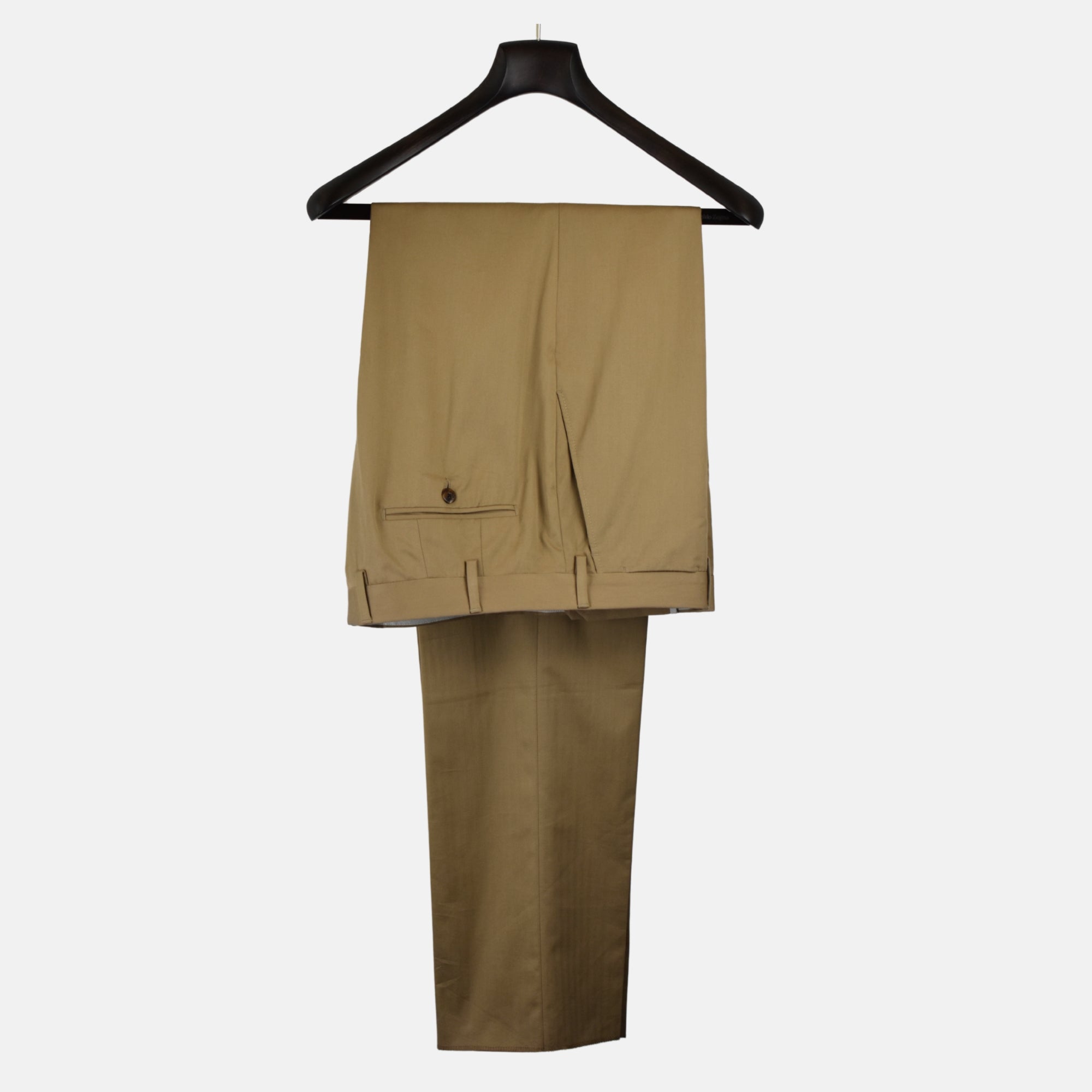 Beige Suit made of Cotton/Wool (EU 52)