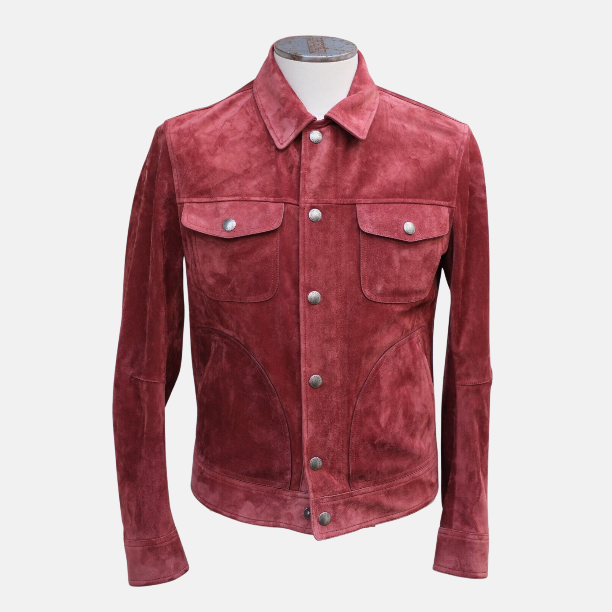 Red Jacket made of Suede (EU 48)