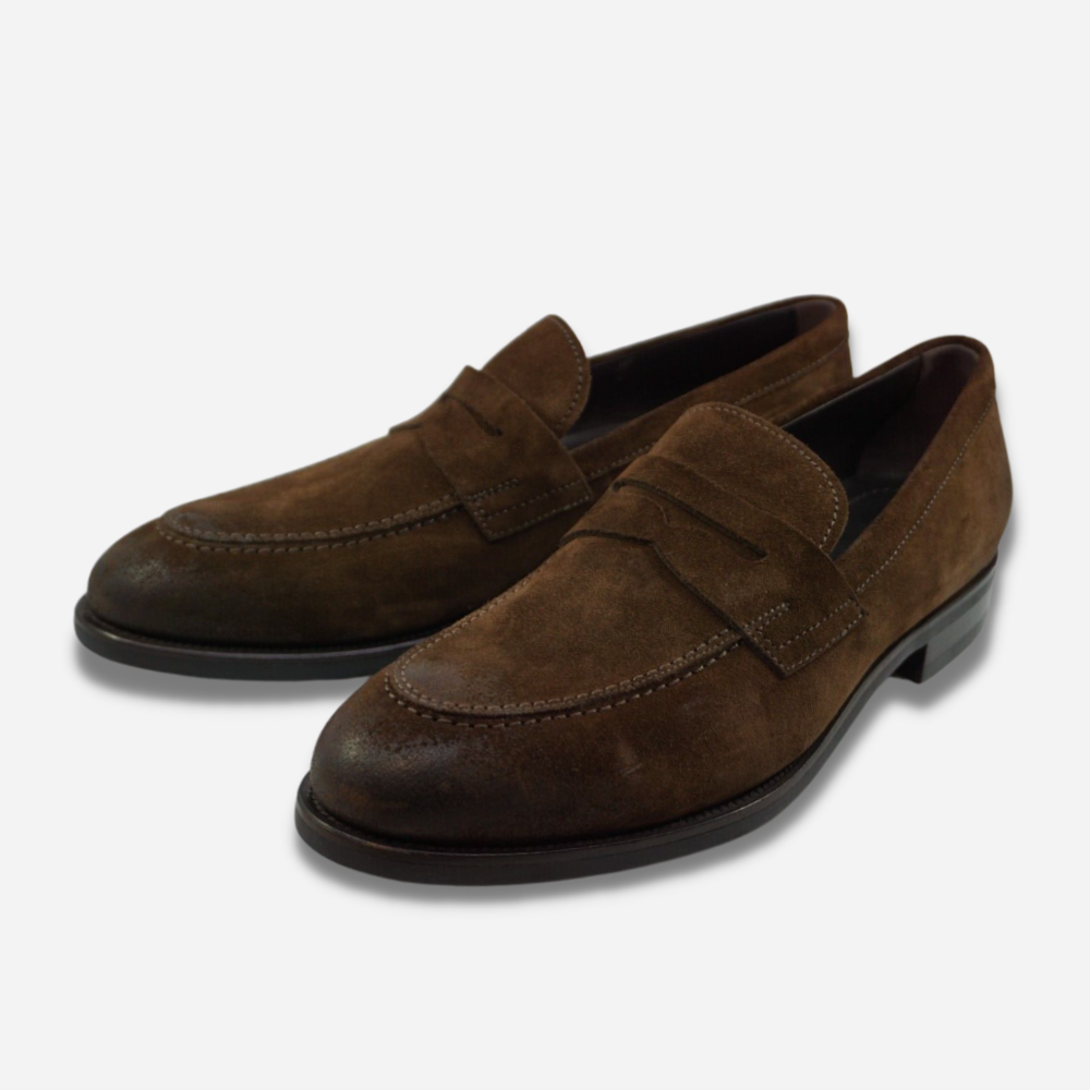 Brown Loafer made of Suede (EU 43.5)