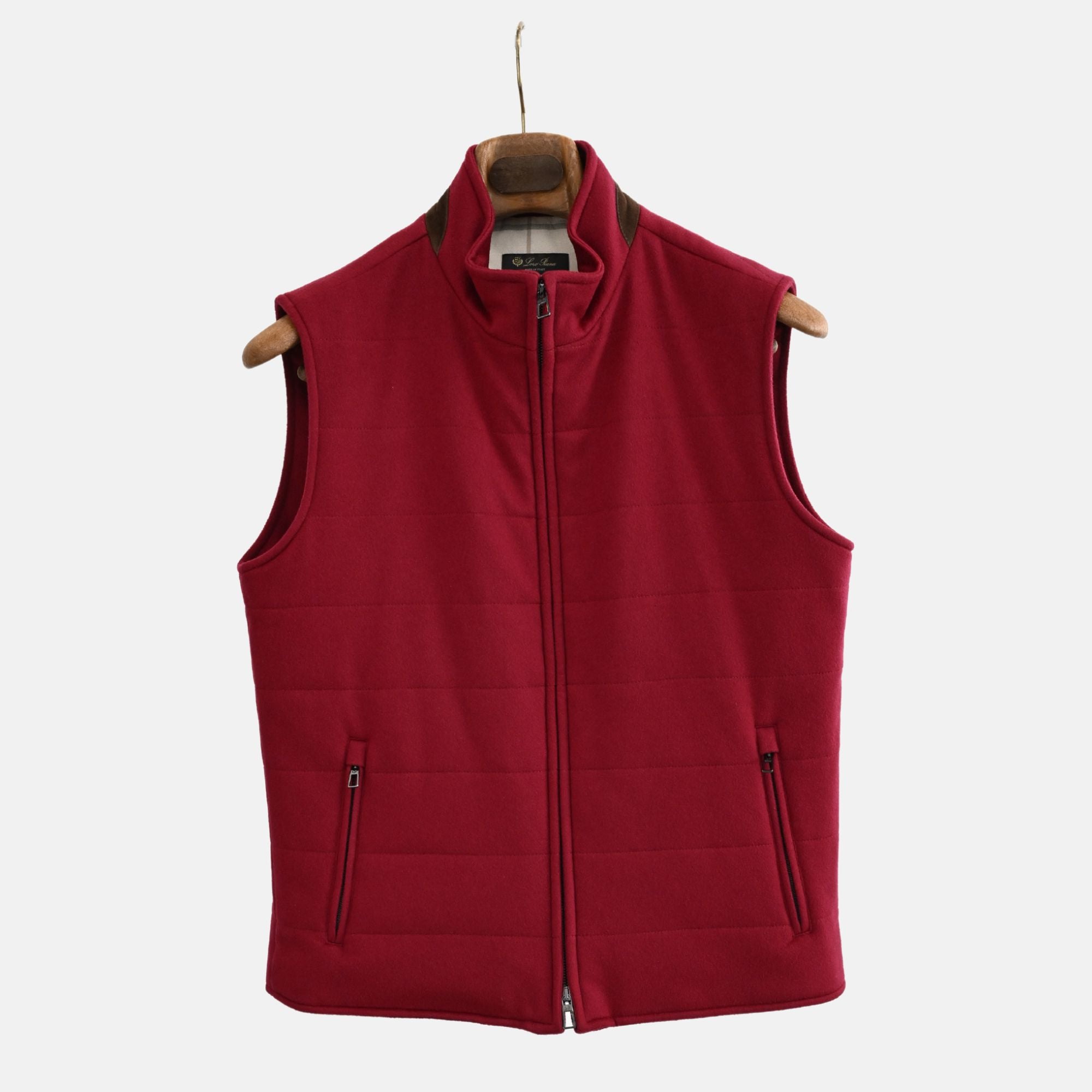 Vest Red Made of Cashmere (EU 48)