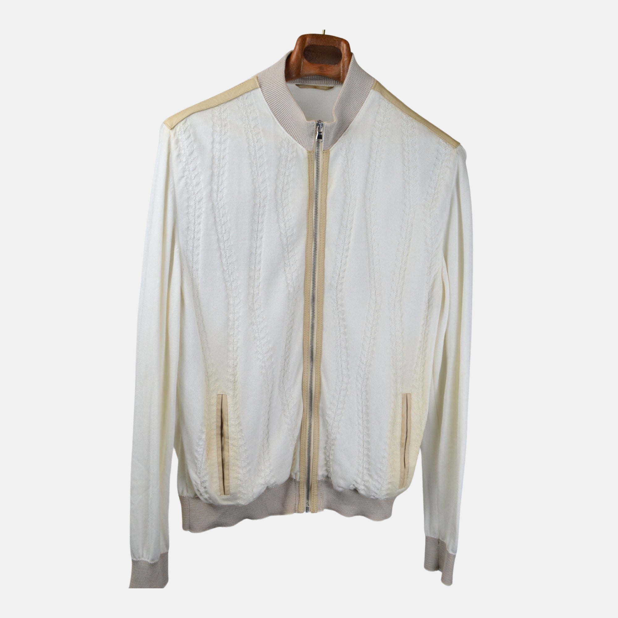 Ecru Cardigan made of Cotton (EU 52)