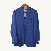 Blue Blazer made of Cotton/Linen/Silk (EU 52)