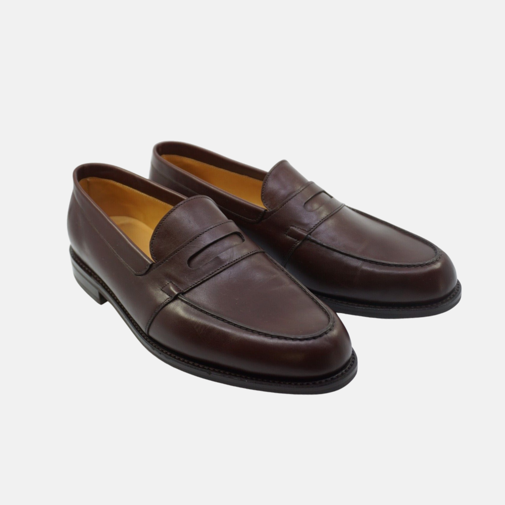 Brown Loafers made of Leather (EU 43.5)