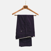 Purple Corduroy Pants made of Cotton (W32)