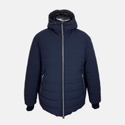 Navy/Black Jacket made of Polyester/Viscose/Elastane/Polyester (EU 56)