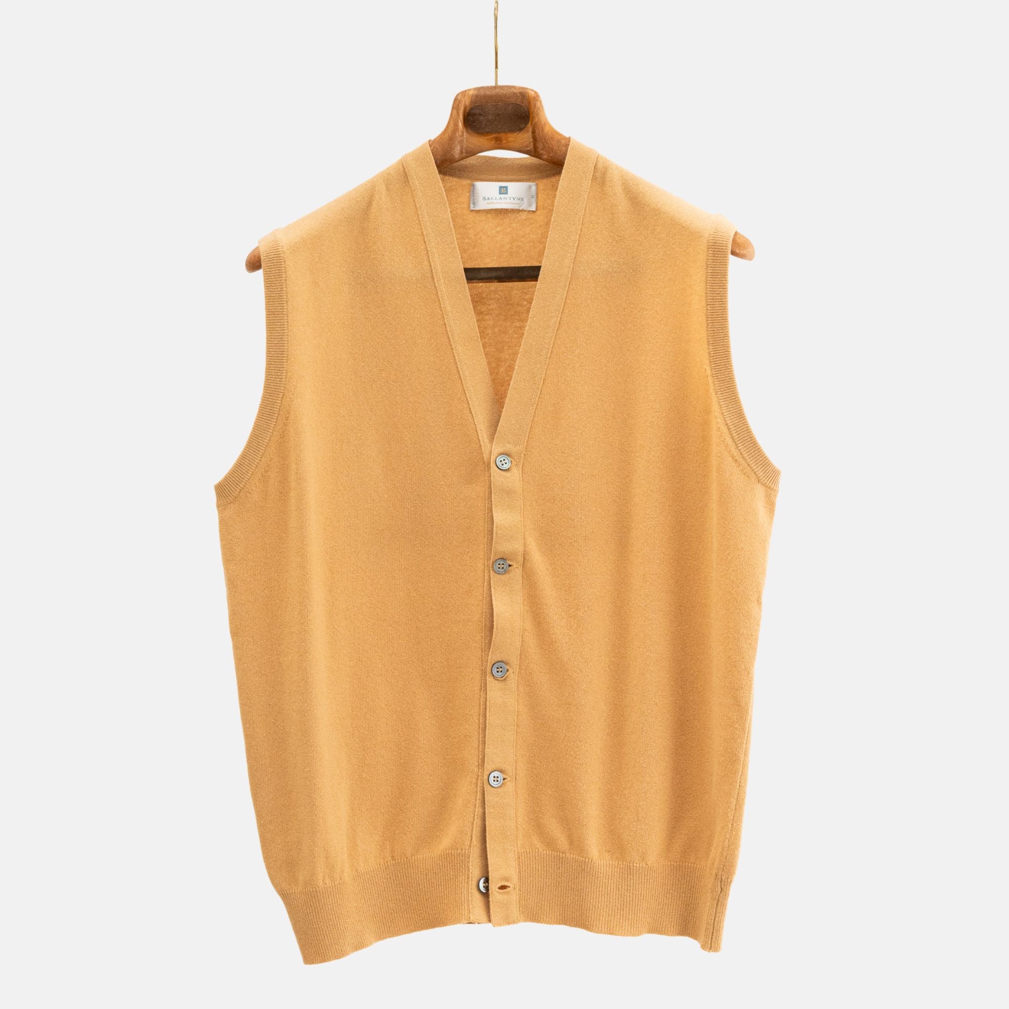 Orange Cashmere Cardigan (EU 48)