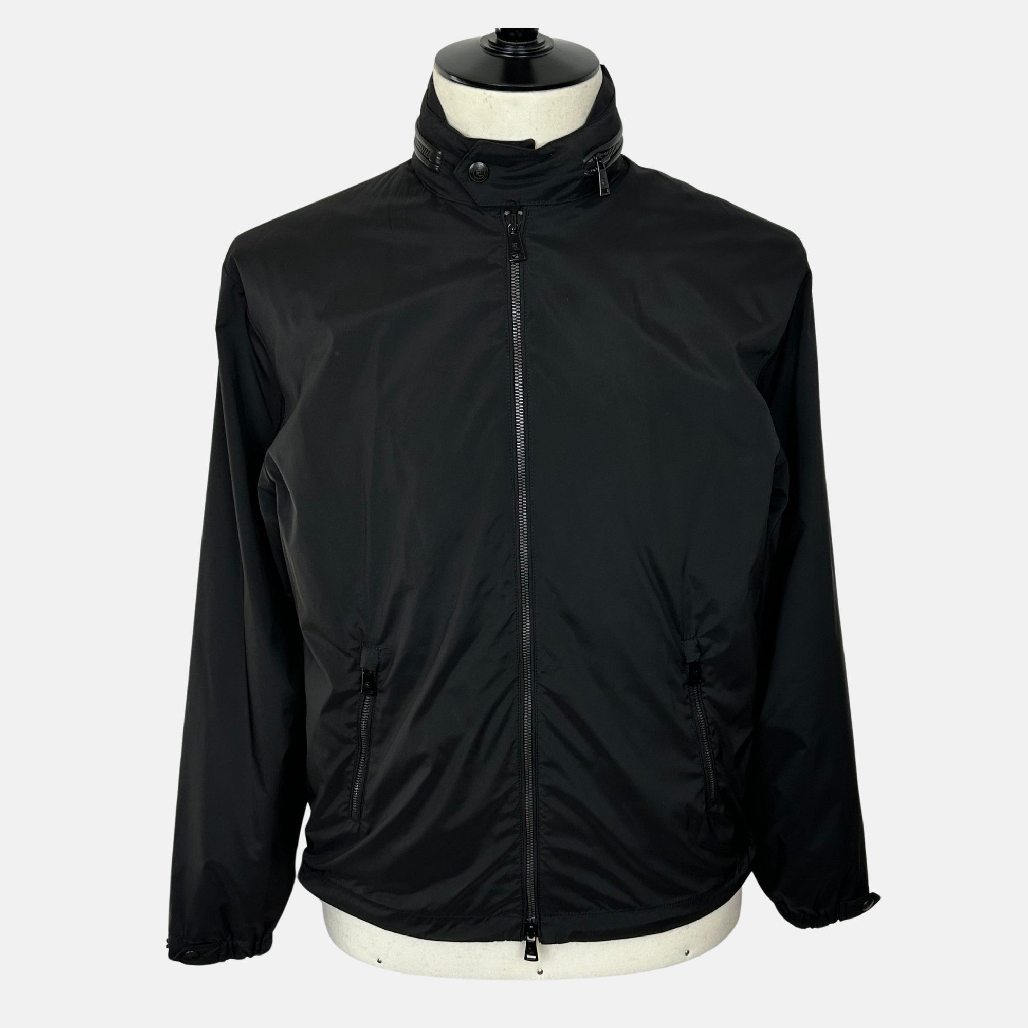 Black Polo Bear Windbreaker (S)