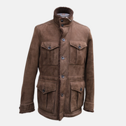 Brown Shearling Jacket (M)