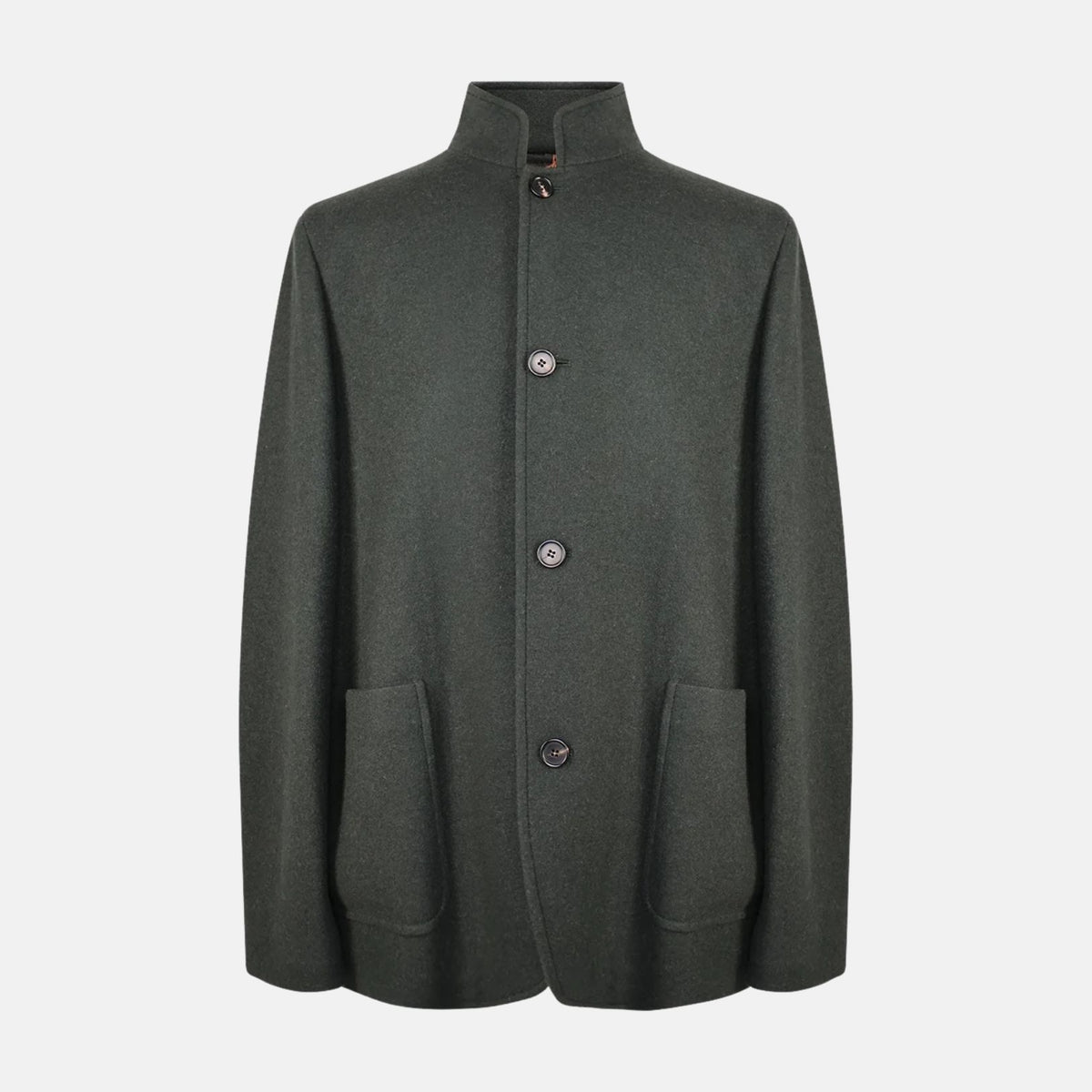 Green "Spagna" Cashmere Jacket (EU 50/52/54)