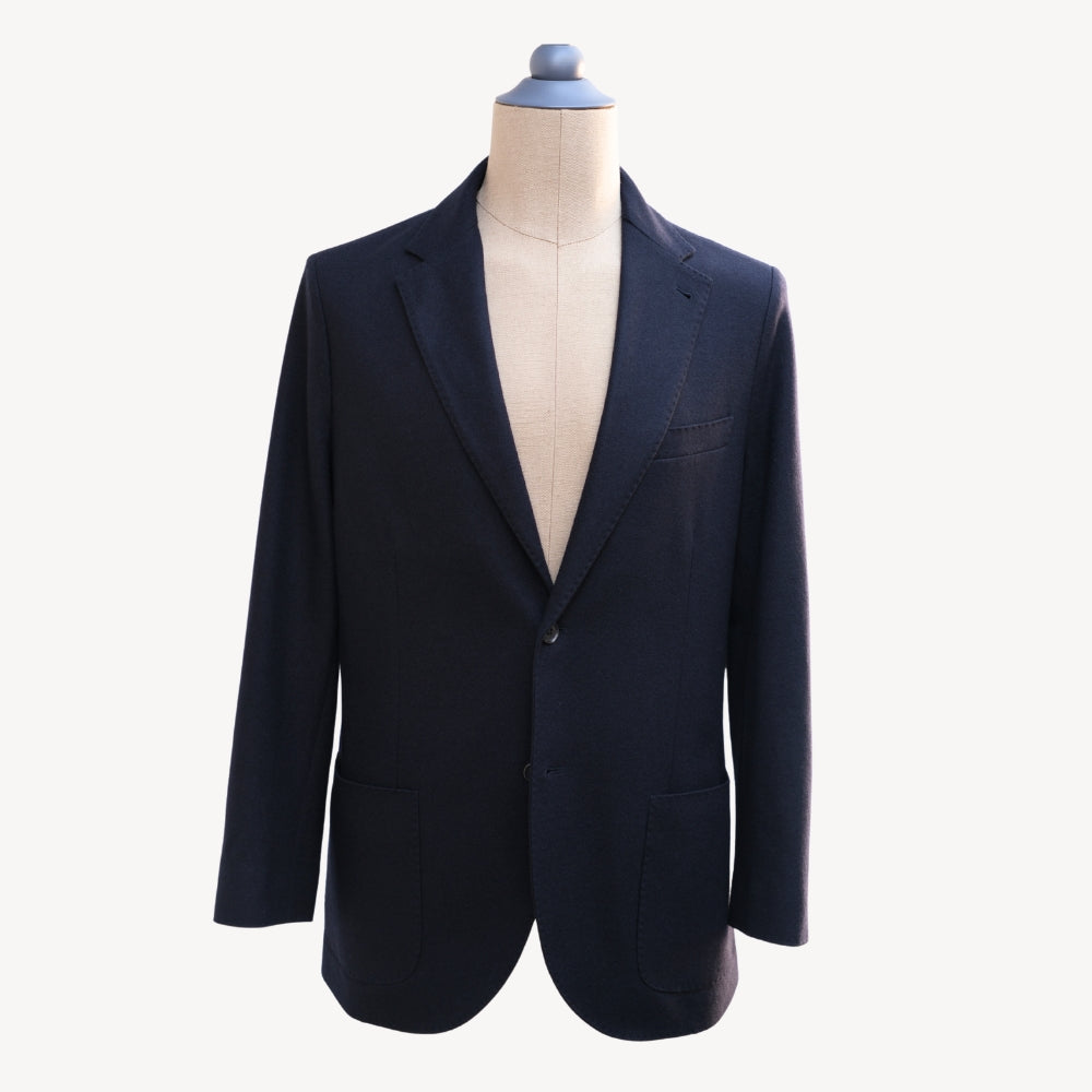 Navy Blue Cashmere Blazer (EU 50)