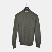 Khaki Sweater made of Cotton (L)