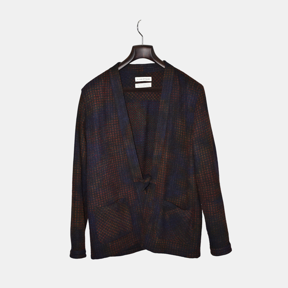 Multicoloured Cardigan made of Virgin Wool (L)
