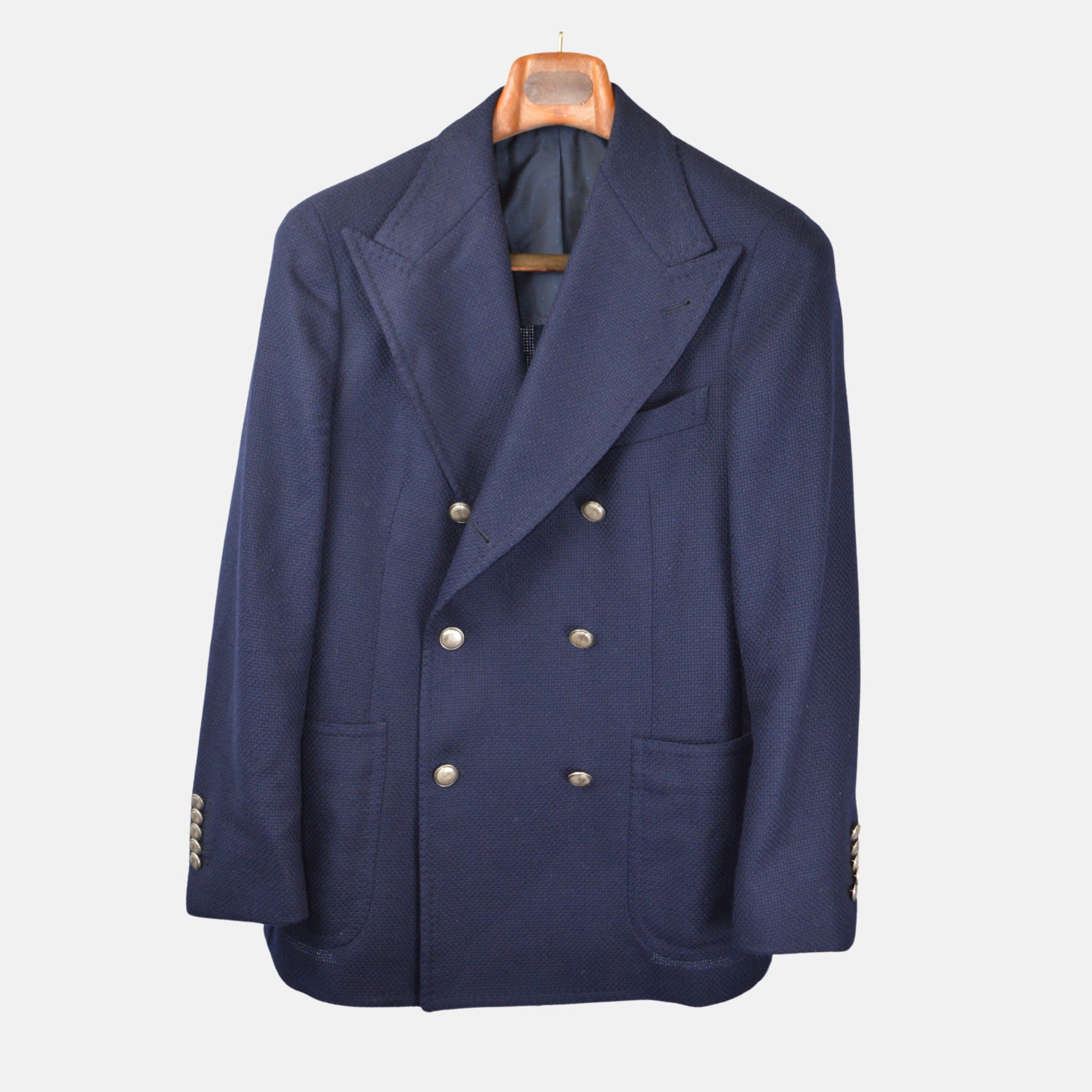 Navy Blazer made of Wool / Cashmere (EU 52)