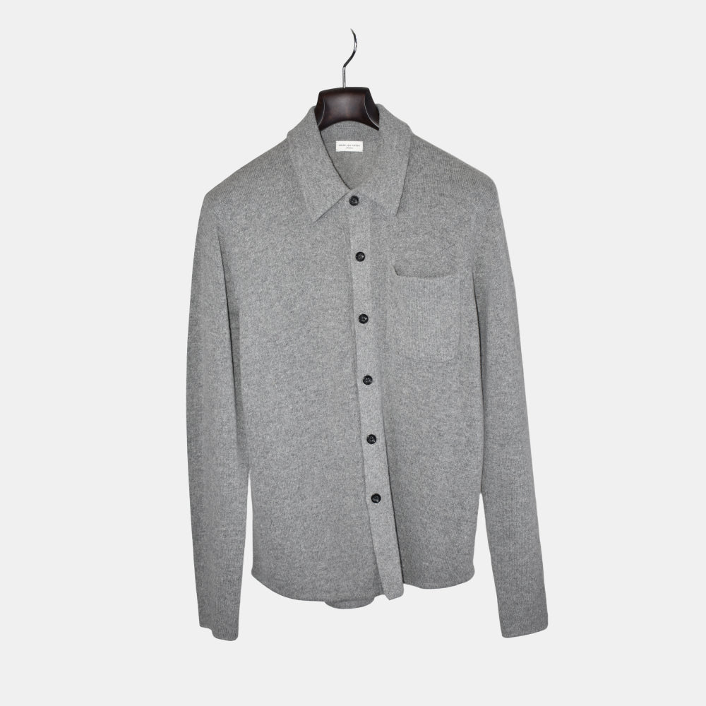 Gray Cardigan made of Alpaca/Wool (M)
