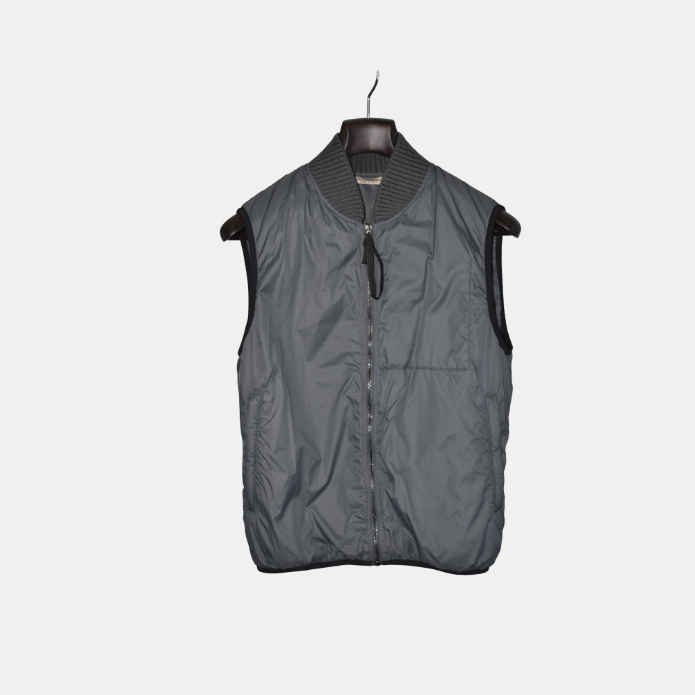 Gray Vest made of Polyamide (EU 48)