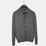 Gray Cardigan made of Wool (EU 48)