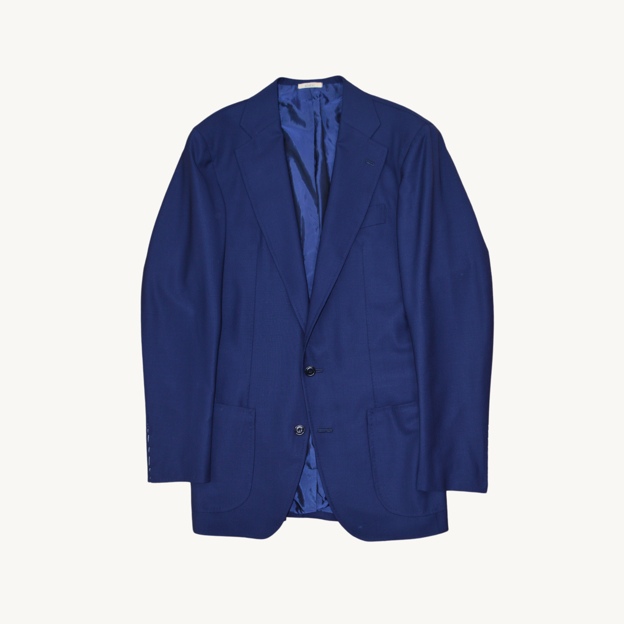 Navy Blue Blazer made of Wool (EU 50L)