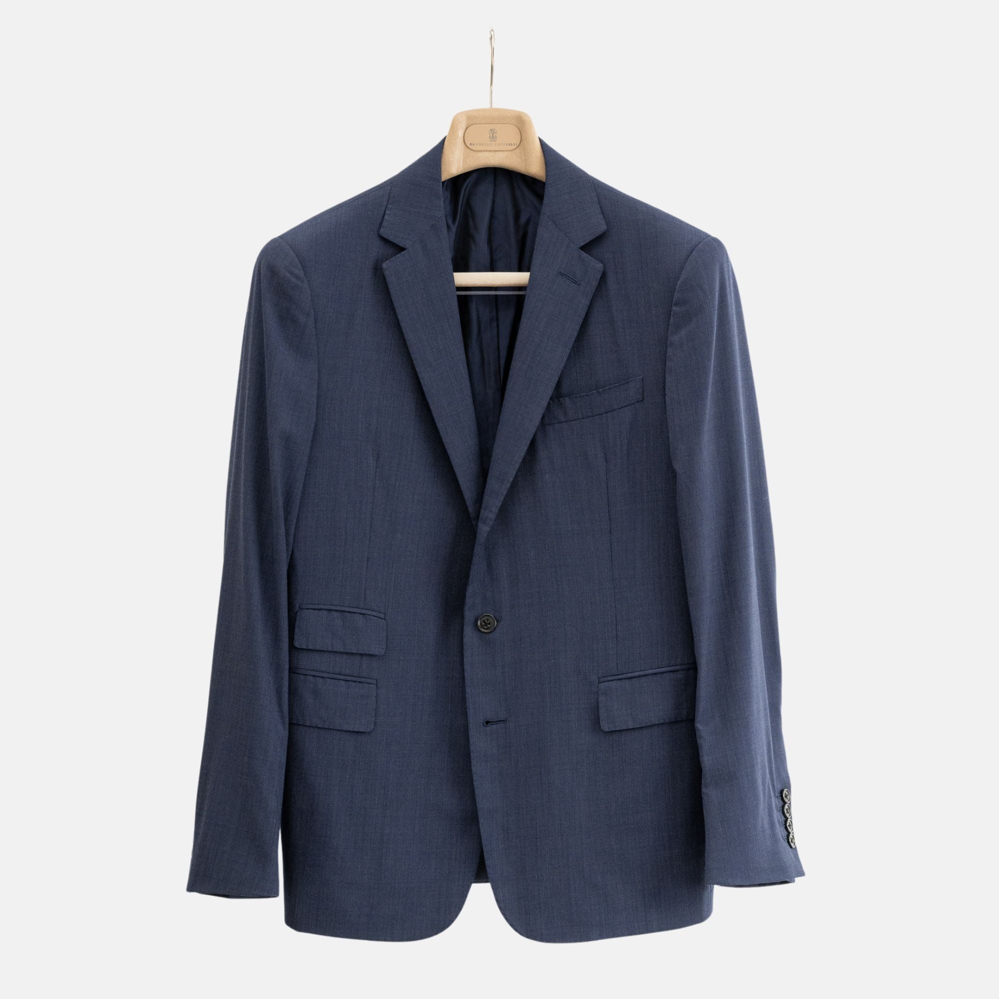 Blue Suit made of Wool (EU 50S)