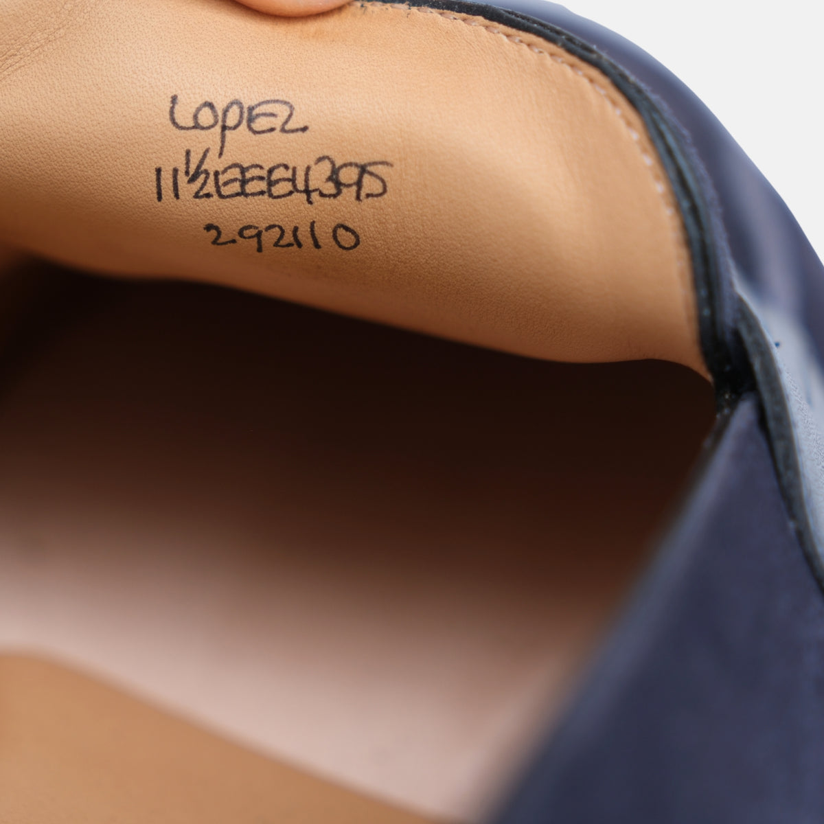 Navy Suede Loafers (EU 46.5)