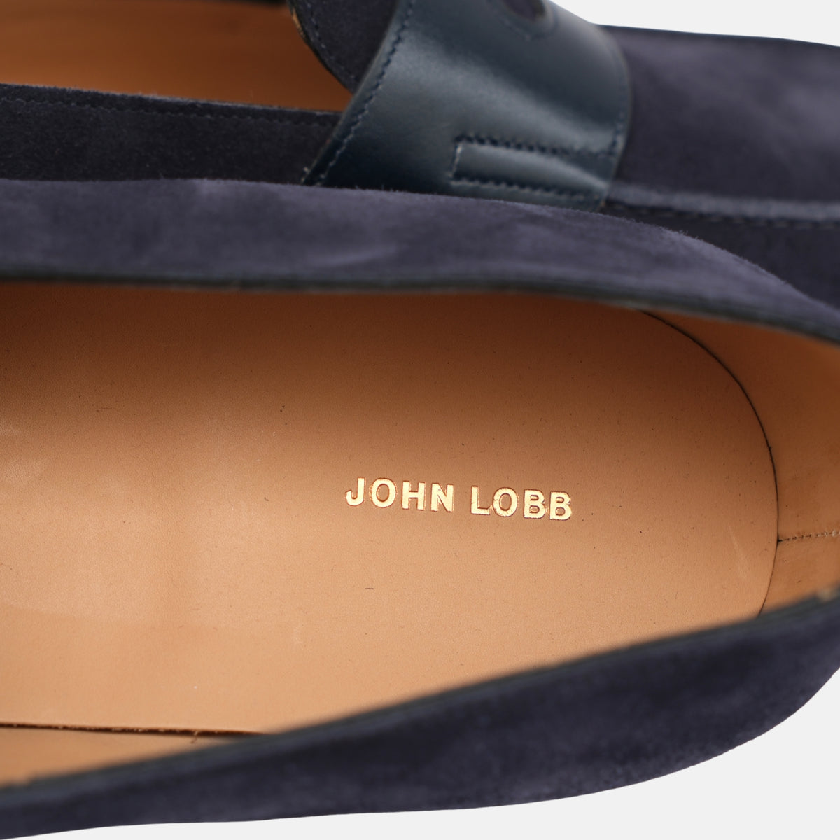 Navy Suede Loafers (EU 46.5)