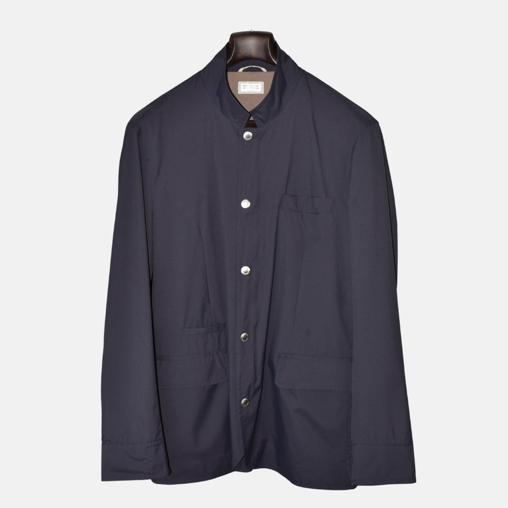 Marineblaue Softshell-Jacke (EU 54)