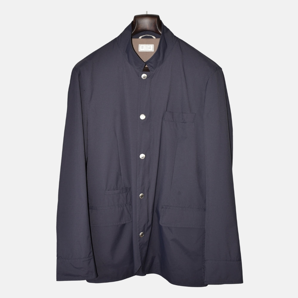 Marineblaue Softshell-Jacke (EU 54)