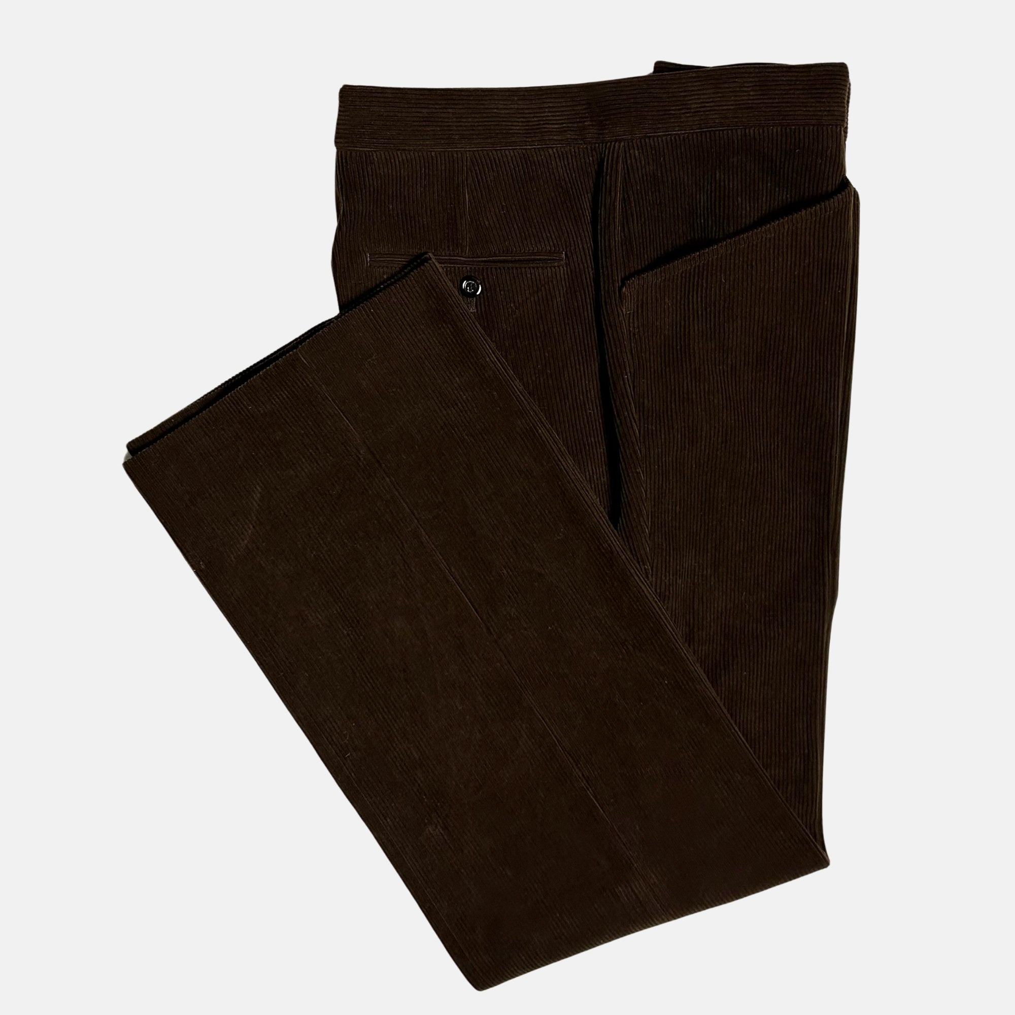 Brown Corduroy Pant made of Cotton (EU 54)