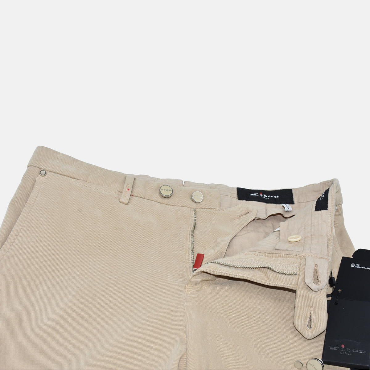 Beige Chino Pants made of Cotton (EU 46, EU 48)