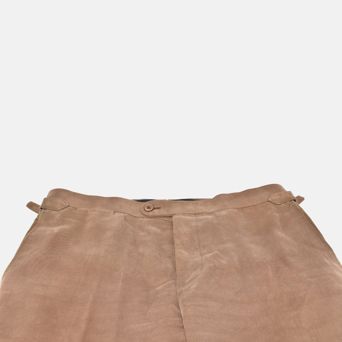 Brown Trousers made of Cotton (EU 48)