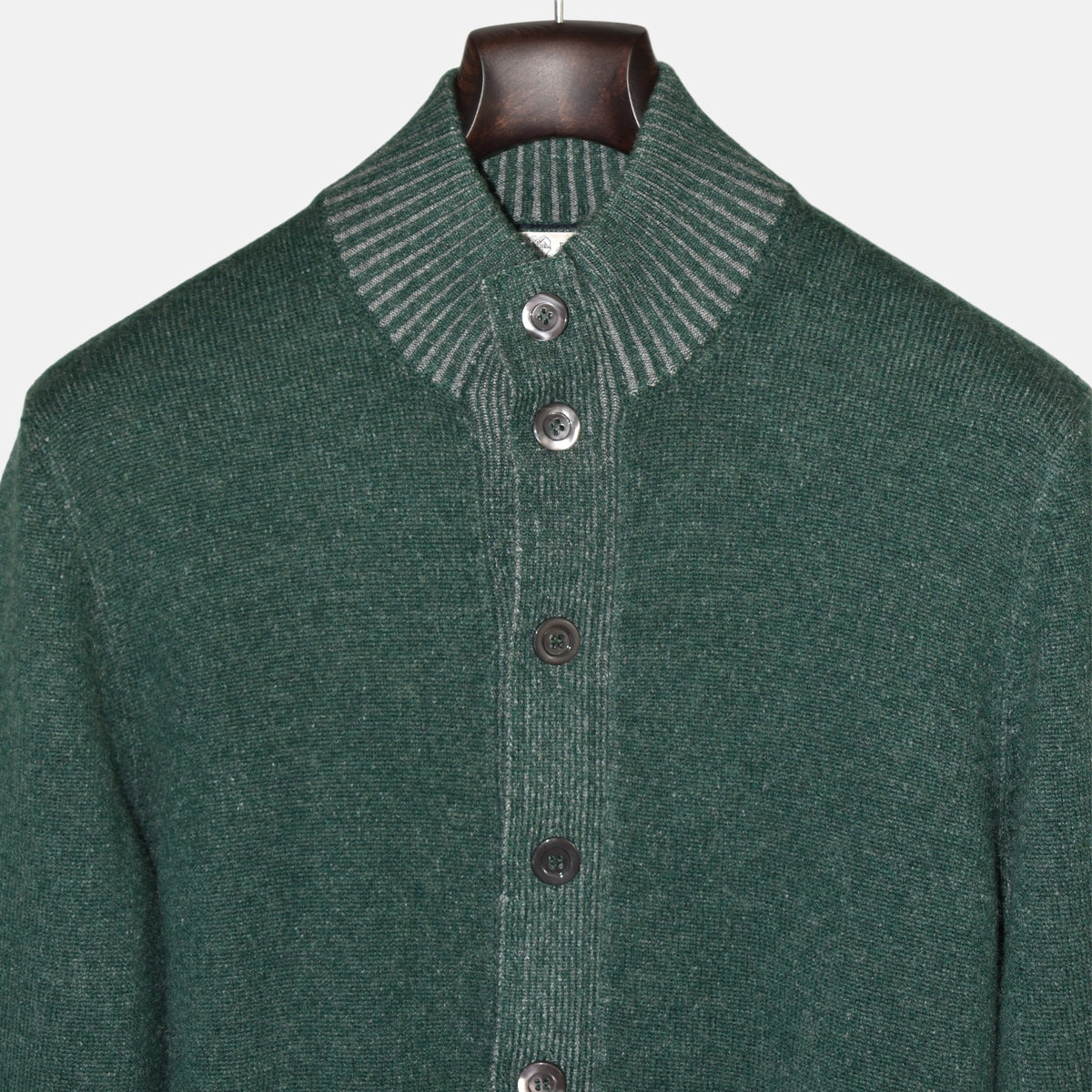 Green Cashmere Cardigan (EU 50)