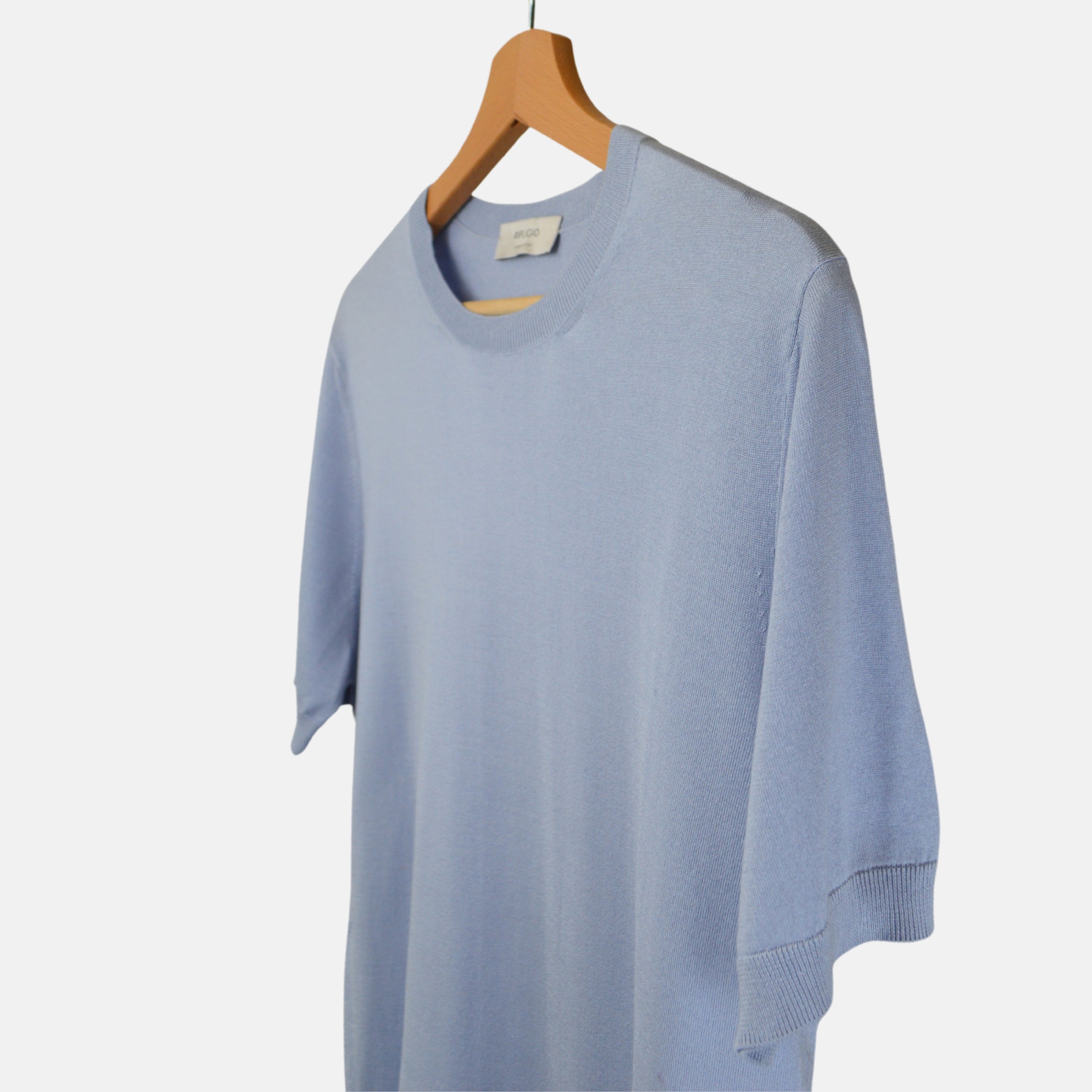 Blue T-Shirt made of Silk (50)